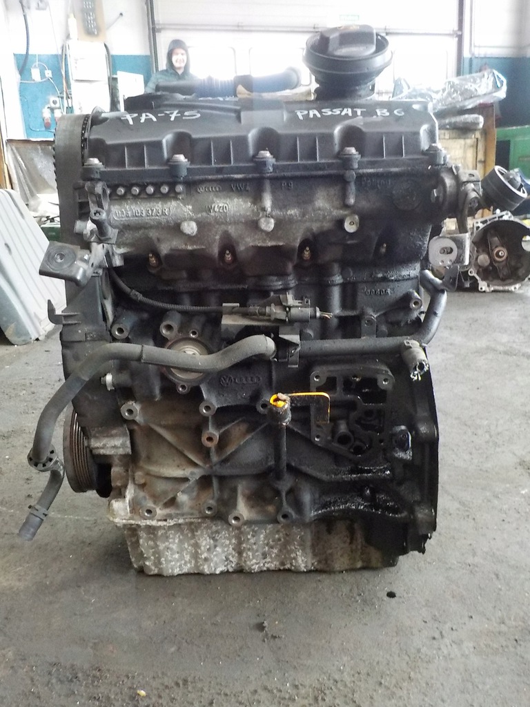passat b6 motor pelado deznudo motor bxe 1.9 tdi  (#)
