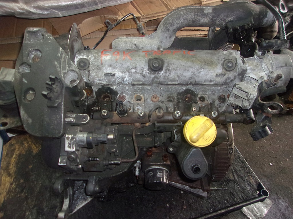 renault trafic iivivaro 1.9 dci motor f9q762  (#)