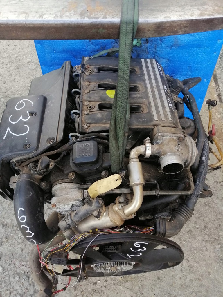 motor bmw 2.0d 320 d e39 m47 dm71 208mil km  (#)