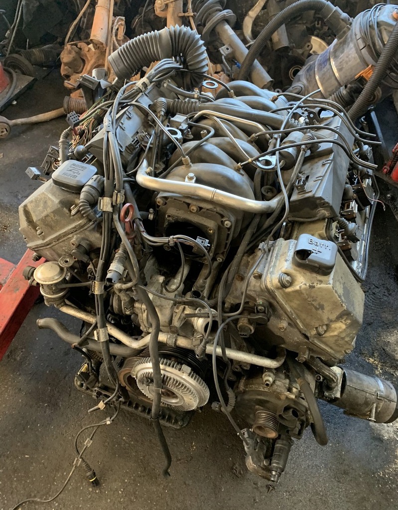 motor m62tub35 vanos 735i 535i europa deznudo motor pelado deznudo  (#)