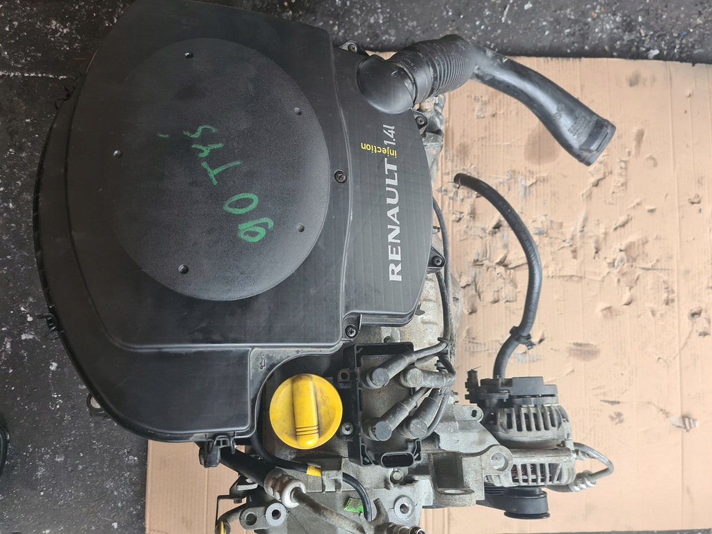 motor gasolina dacia logan 1.4 8v 75km k7ja710  (#)