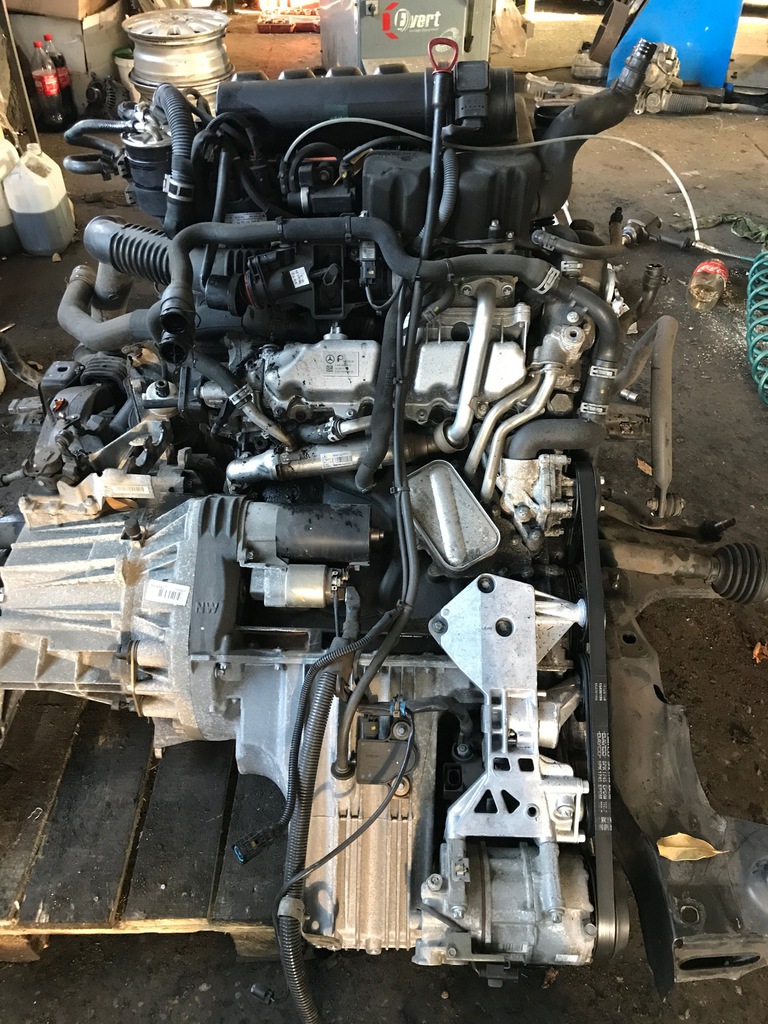 mercedes a clase w169 cdi motor compl. 82000km  (#)