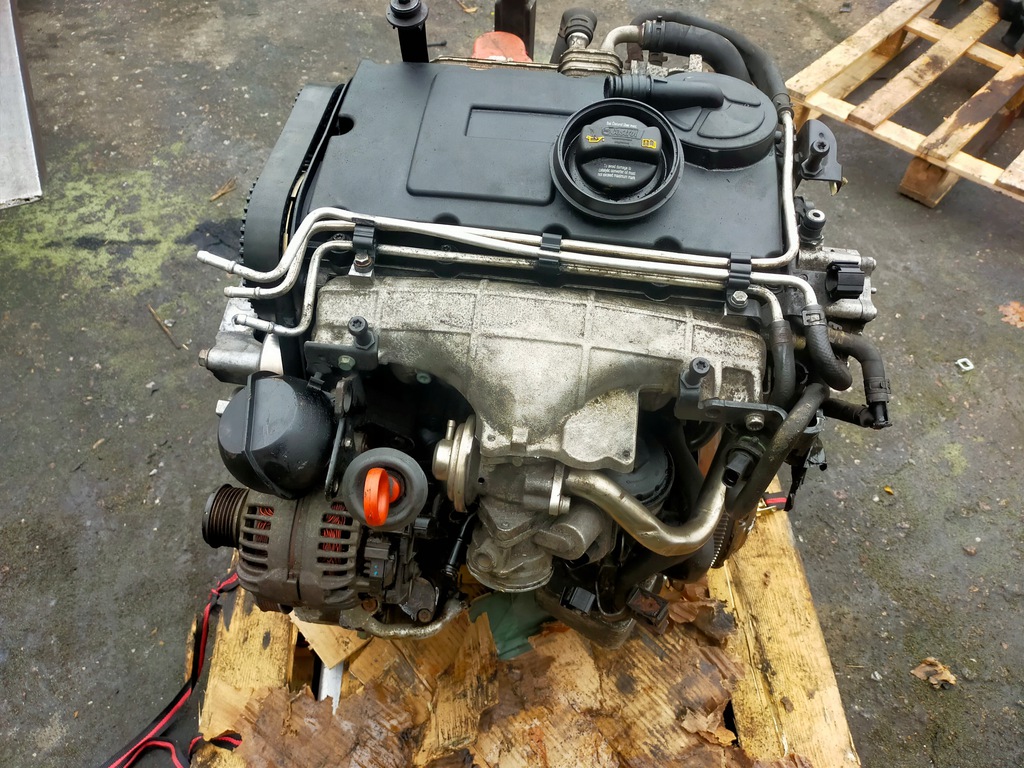 motor 2.0 tdi bkd audi vw skoda compl. perifericos  (#)