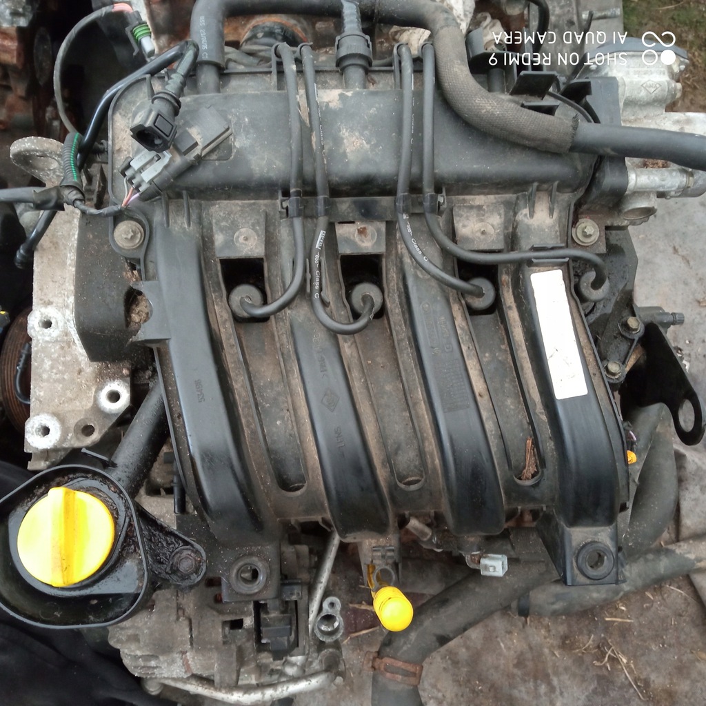motor 1.2 16v d4f d740 renault modus clio iii  (#)