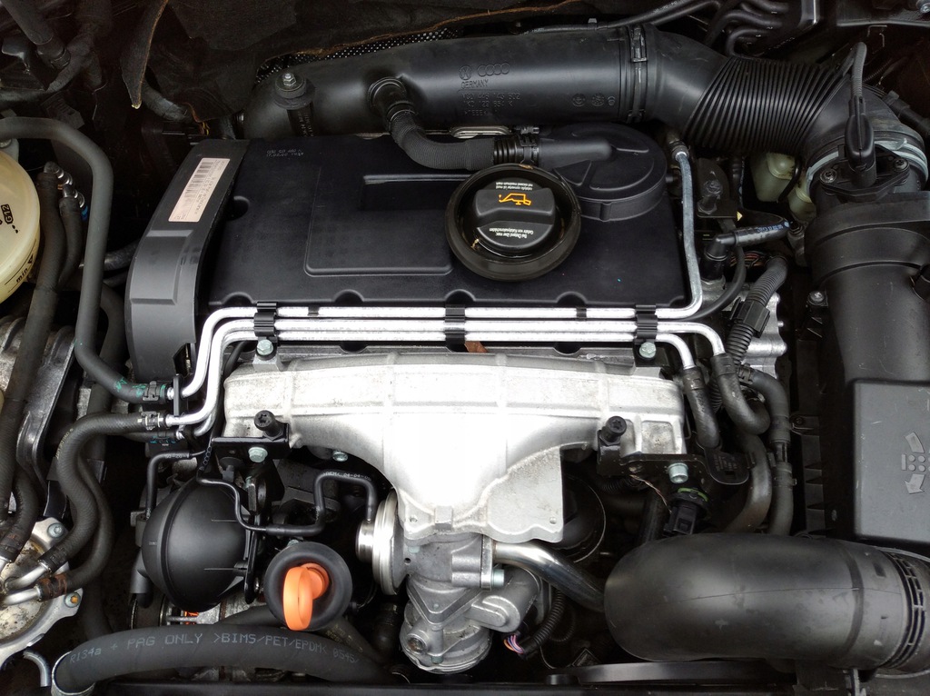 audi a3 8p 2.0 tdi motor bkd toledo leon 2 golf v  (#)