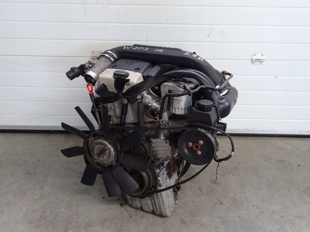 motor compl. 604910 mercedes c220 w202 2.2 d  (#)