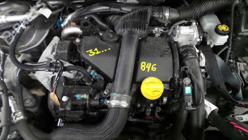 renault scenic iii 1.5 dci motor k9k 846 105mil  (#)