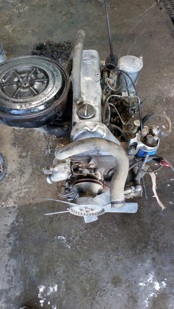motor compl. 2.4 d w 123 mercedes 61691210169158  (#)