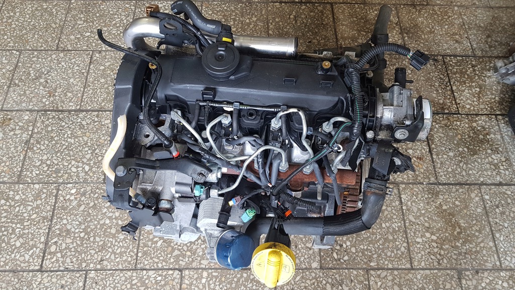 renault 1.5dci fap motor k9k 612/820 75km juego  (#)