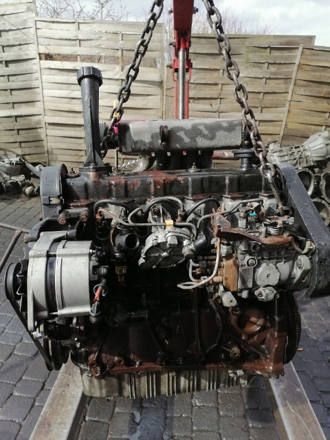 motor compl. vw transporter t4 aab 2.4 d 24d  (#)