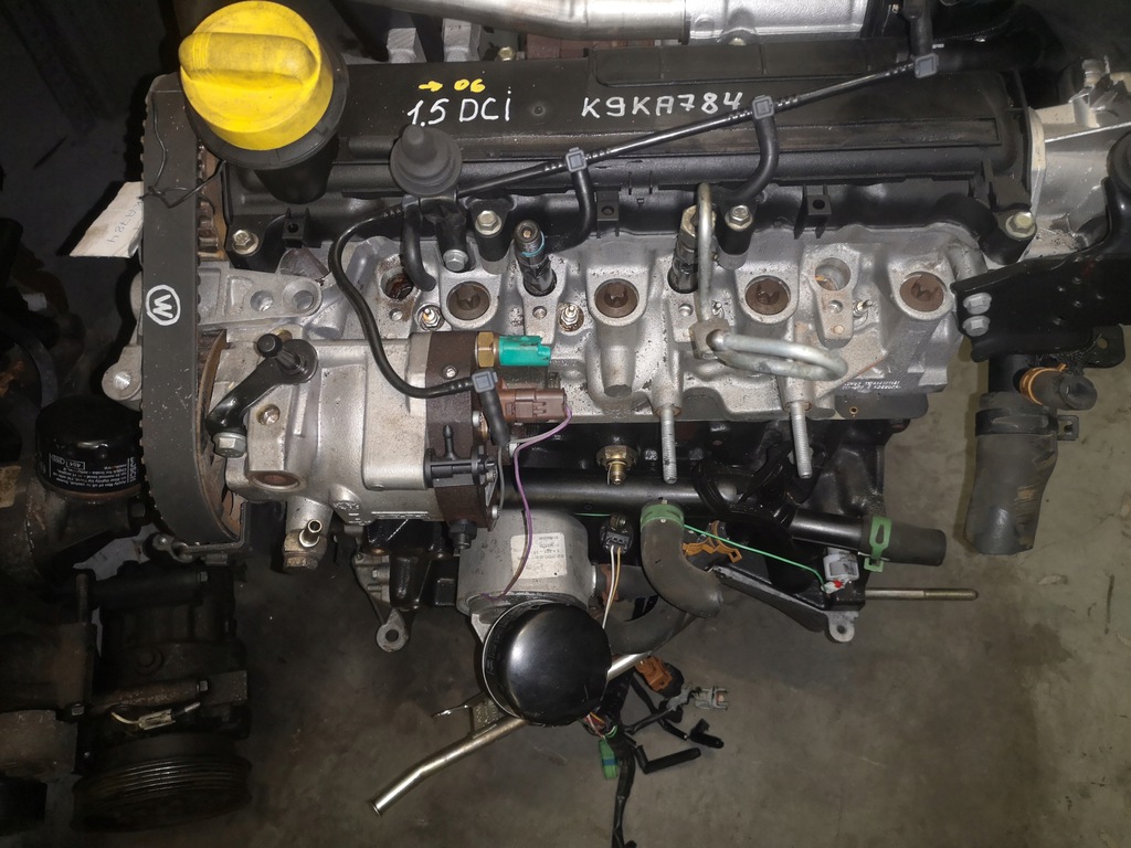 motor renault kangoo clio ii 1.5 dci k9ka784  (#)