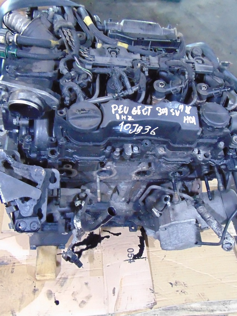 motor peugeot 307 9hz 10jr36 1.6 hdi  (#)