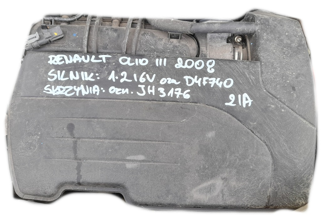 renault clio iii motor 1.2 16v motor pelado deznudo d4f740  (#)