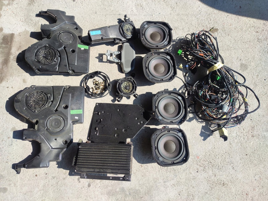 sistema de sonido bose mercedes w140 compl.  (#)