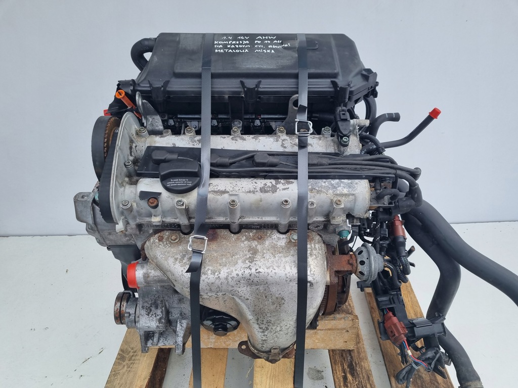 motor vw bora 1.4 16v 75km metalica carter sumider..o ahw  (#)