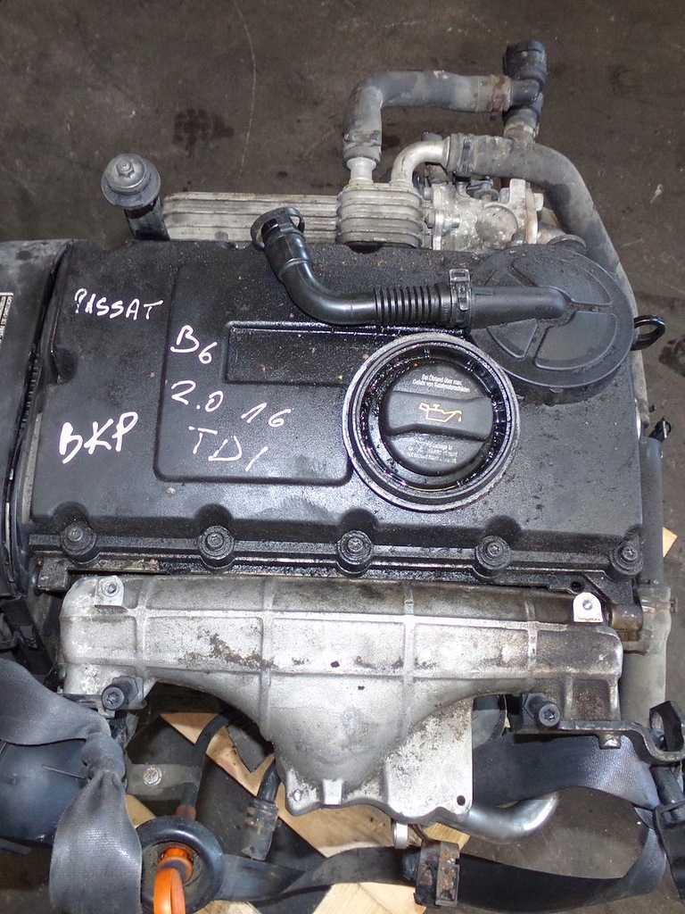 motor vw passat b6 bkp 2.0 tdi 16v  (#)