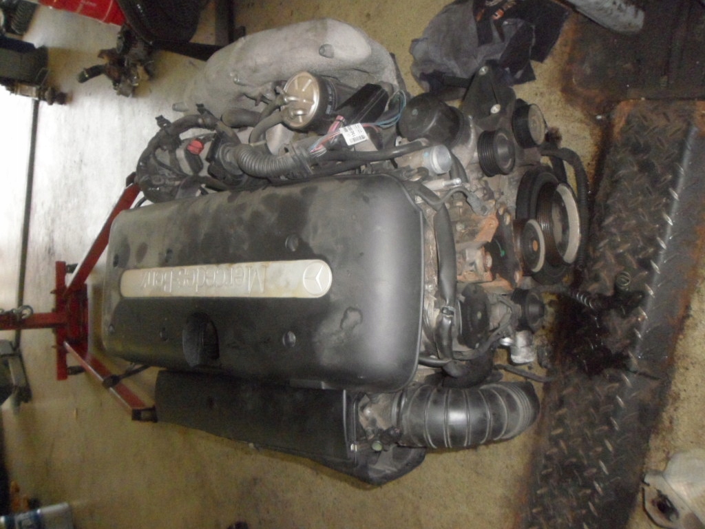 mercedes e-clase w211 motor 3.2cdi om648 compl.  (#)