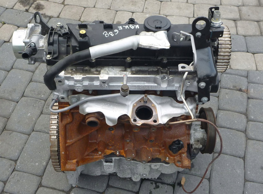 motor renault clio iv 1.5 dci k9ke638  (#)