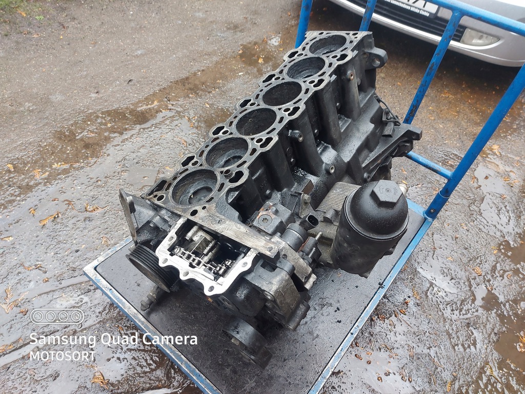 bloque motor cigüeńal pistones bmw e60 m57 3.0d 218km  (#)