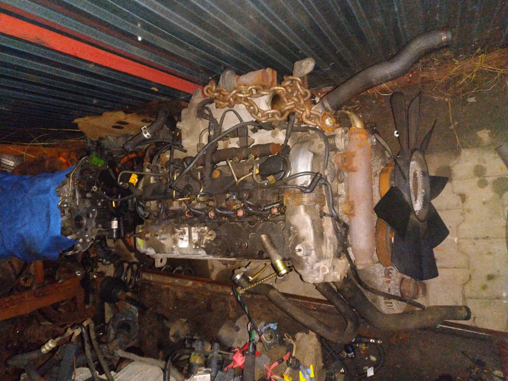 ssangyong rexton 2.7 xdi deznudo motor pelado deznudo  (#)