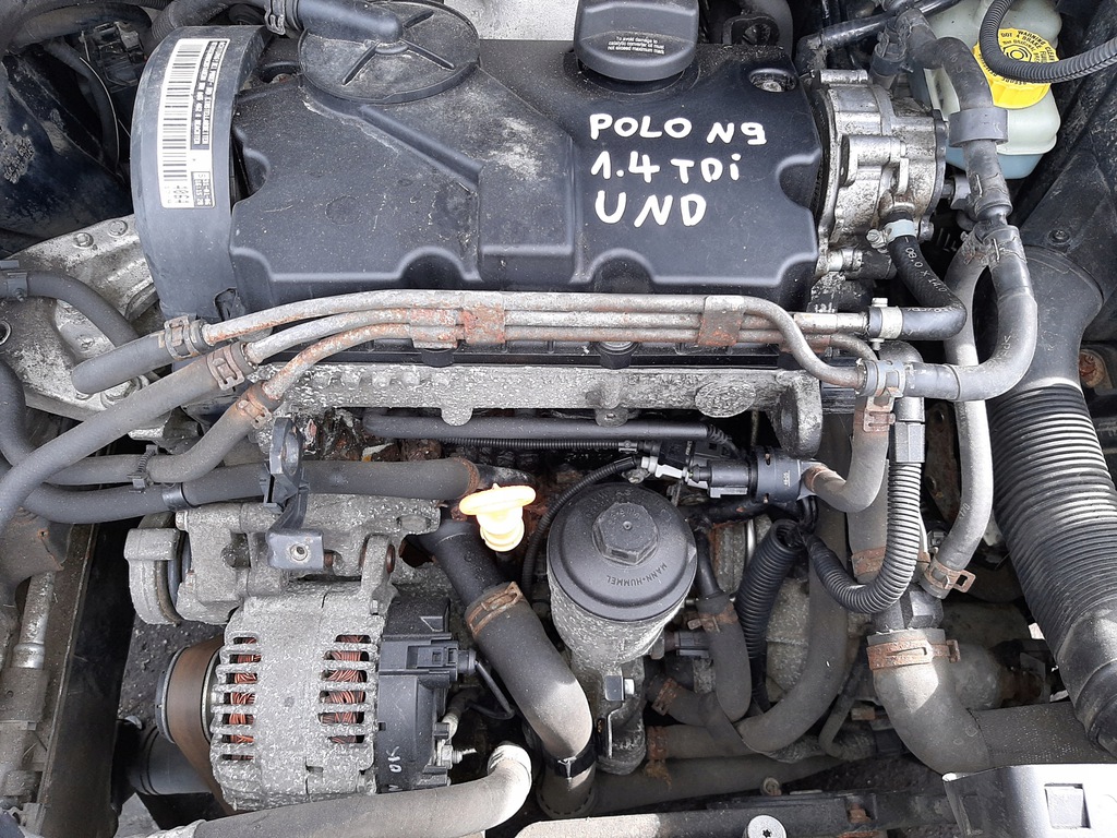motor juego vw polo 9n3 iv 4 bnm 14tdi 51kw  (#)