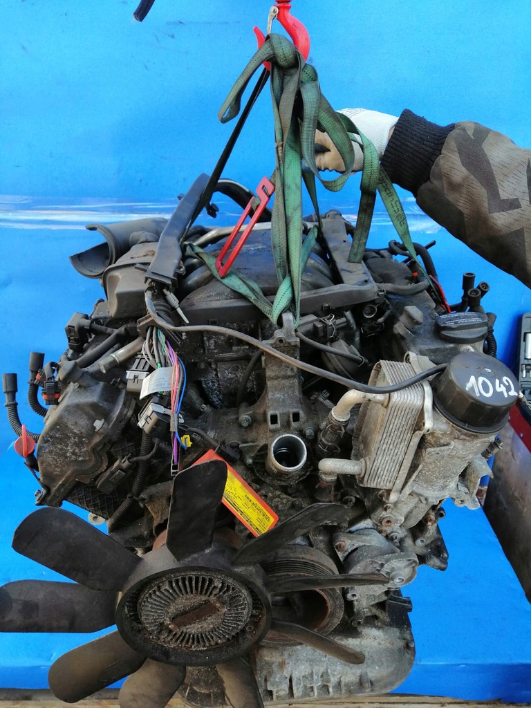 motor mercedes e-clase w210 1998 2.4i v6 112.918  (#)