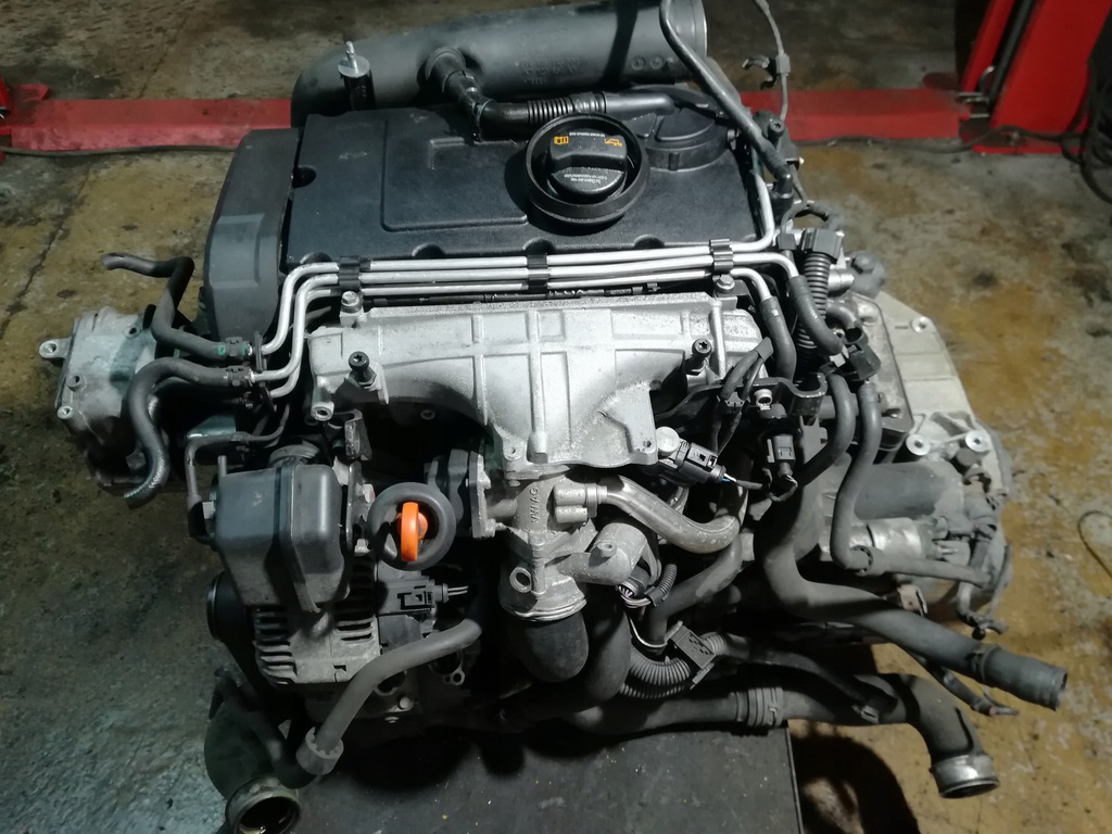vw passat b6 motor 2.0tdi 140km bkp  (#)