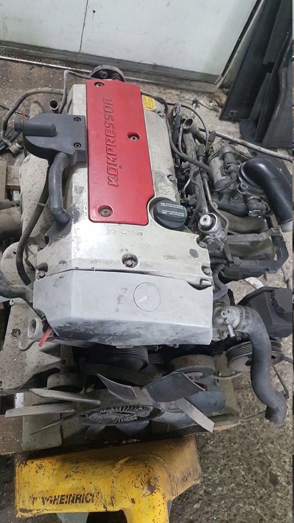 motor mercedes 2.0 compresor clk w208 w202 juego  (#)