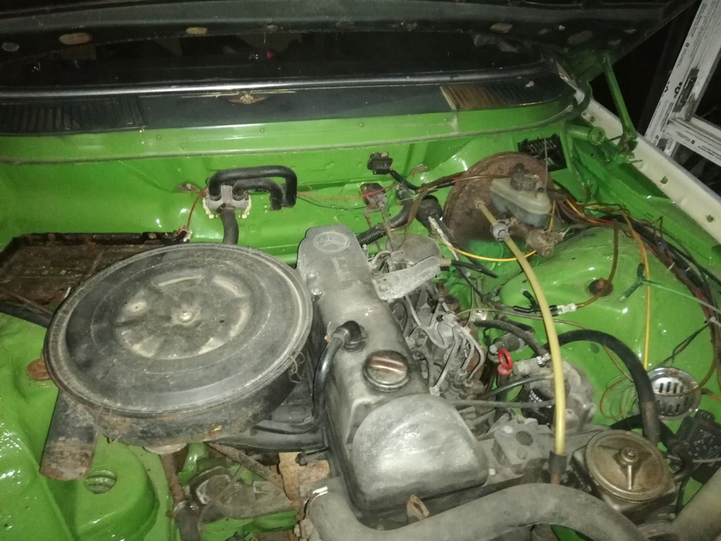 mercedes 123 barril 1982 motor 24  (#)