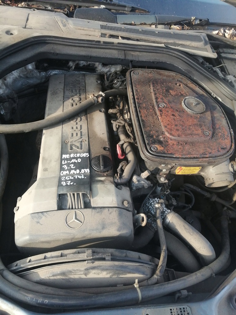motor mercedes w-140 3.2 om 140.033 97r.   . 23%  (#)