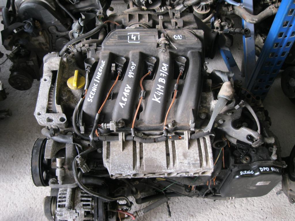 motor k4m b 701 scenic megane 1.6 16v compl.  (#)