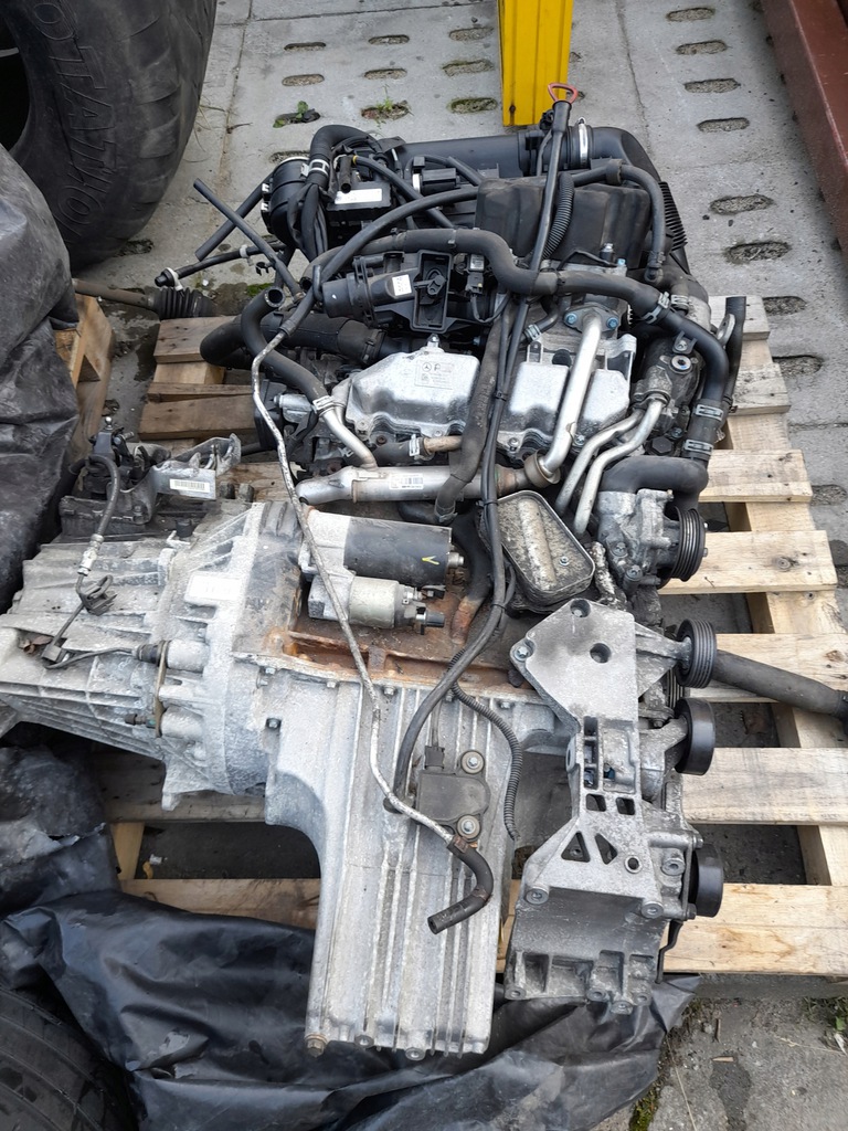 mercedes w169 1.7 cdi motor compl.  (#)