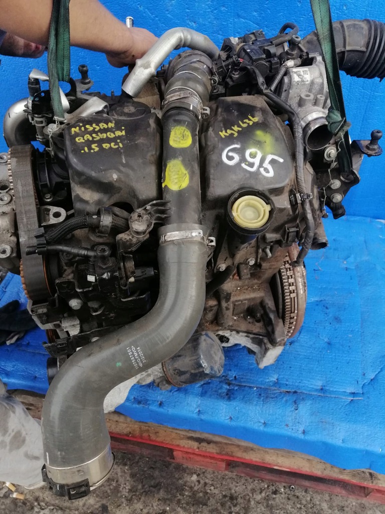 motor 1.5 dci k9k qashqai megane juke motor pelado deznudo  (#)