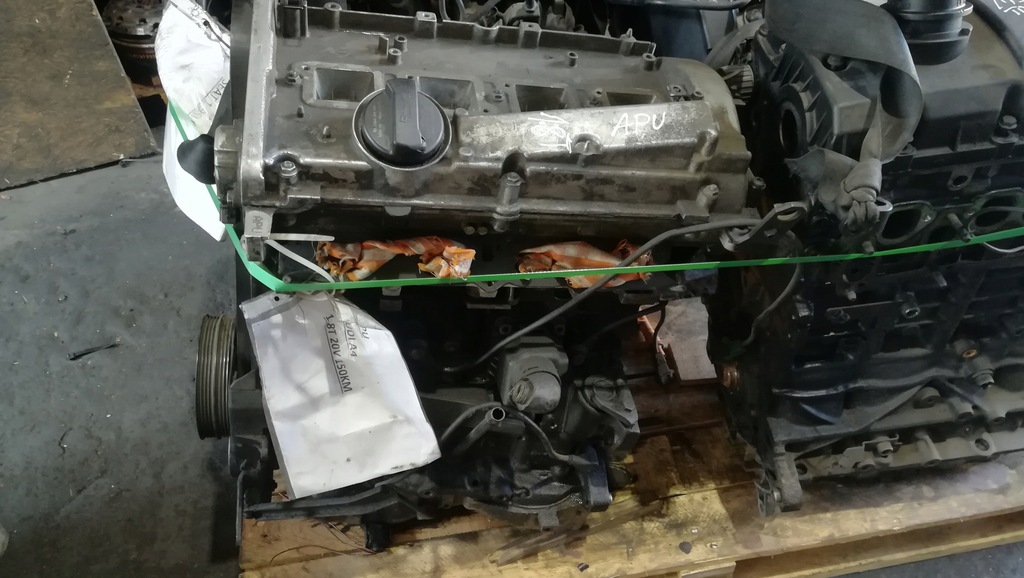 motor vw passat b5 audi a4 b5 1.8t 150km apu  (#)
