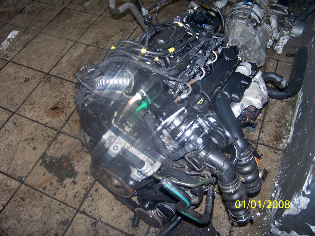 peugeot partner 1.4 hdi motor compl.  (#)