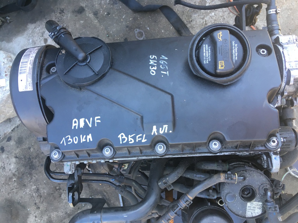 motor avf 1.9tdi 130km audi a6 c5 a4 passat b5  (#)