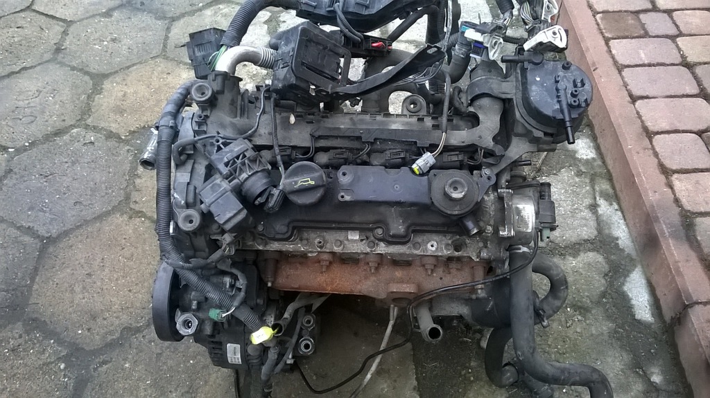 ford fiesta mk6 motor compl. 1.4 tdci 160 mil  (#)