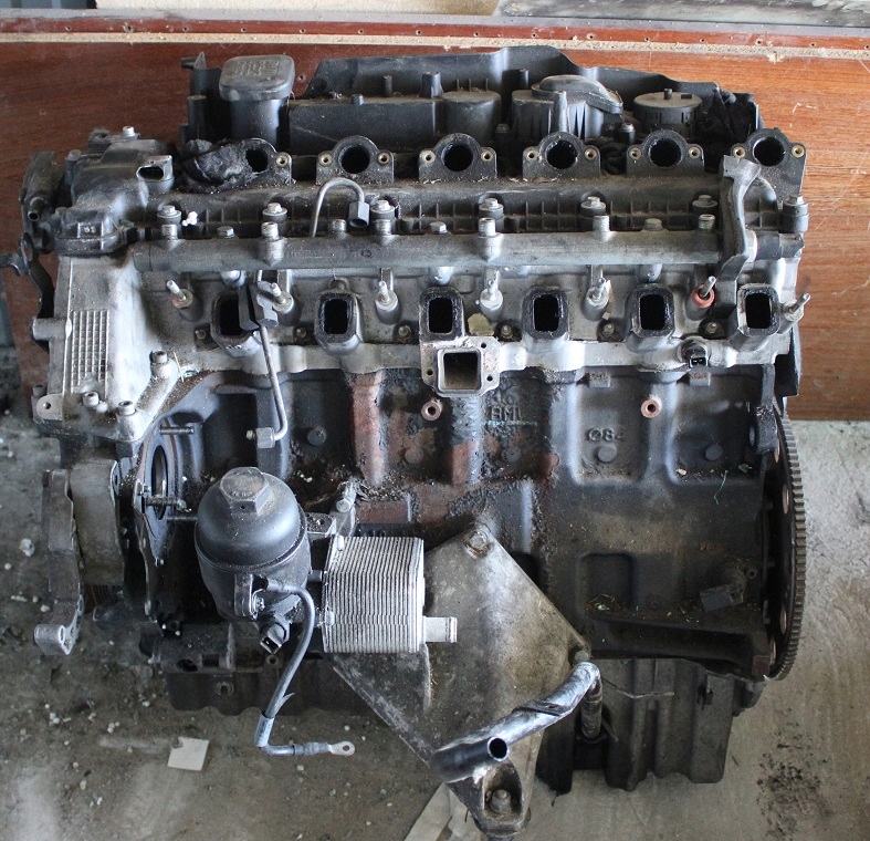 motor bmw e46 330d 184km m57 motor pelado deznudo 01r  (#)