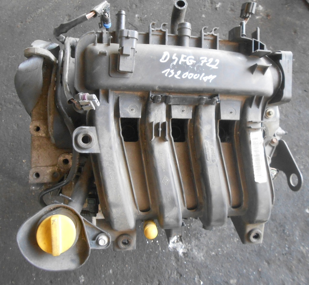 renault clio twingo ii motor 12 16v d4fg722  (#)