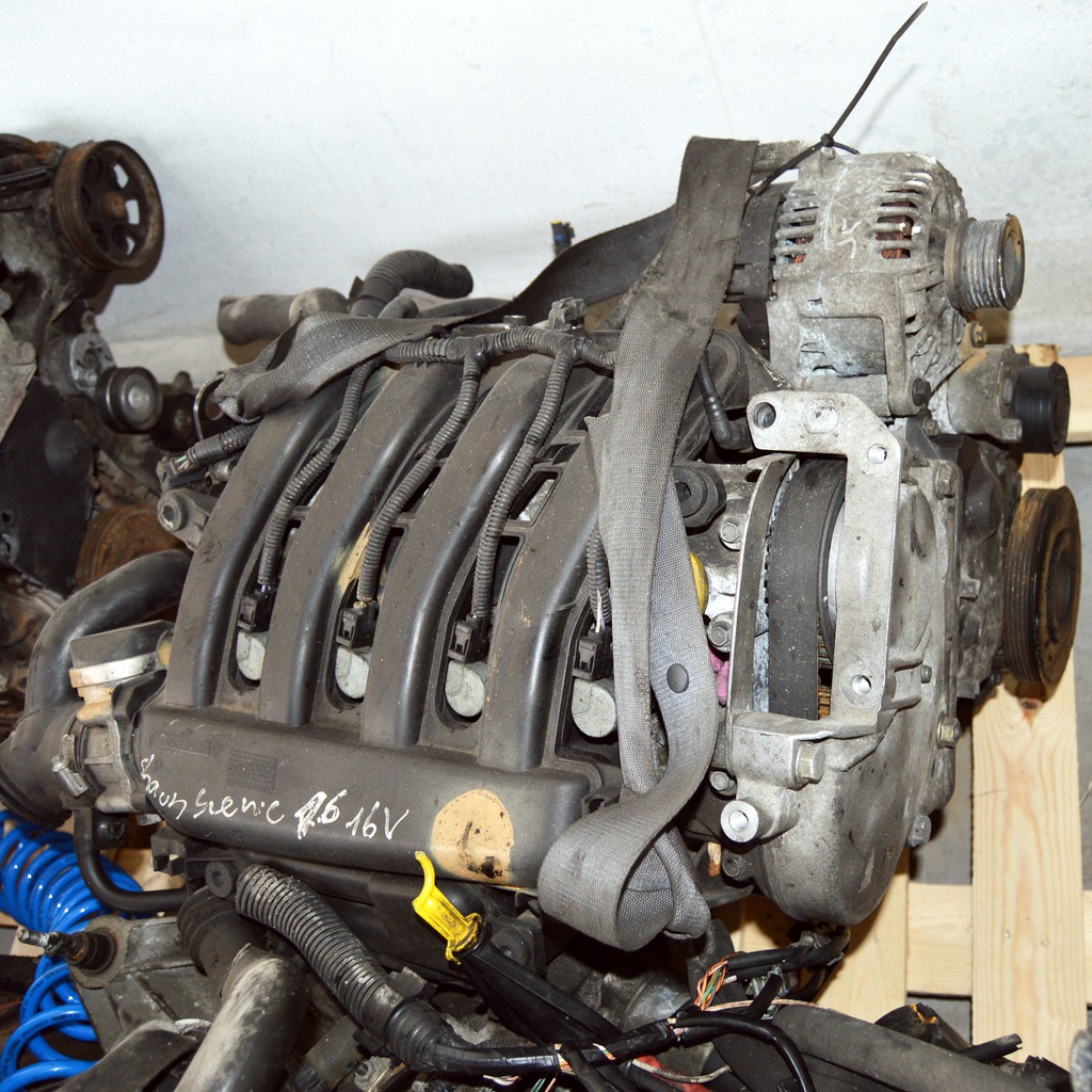 motor compl. megane scenic ii 1.6 16v k4m  (#)
