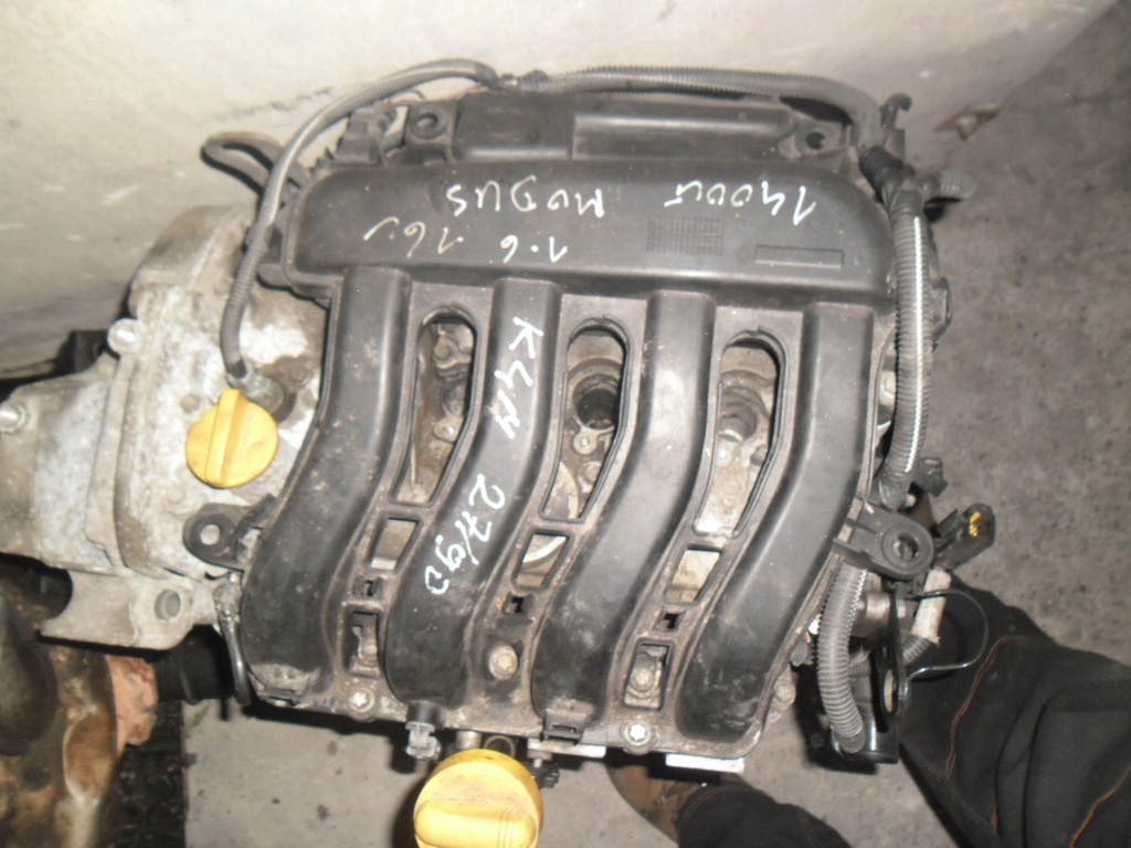 motor renault modus scenic megane 1.6 16v k4m2790  (#)