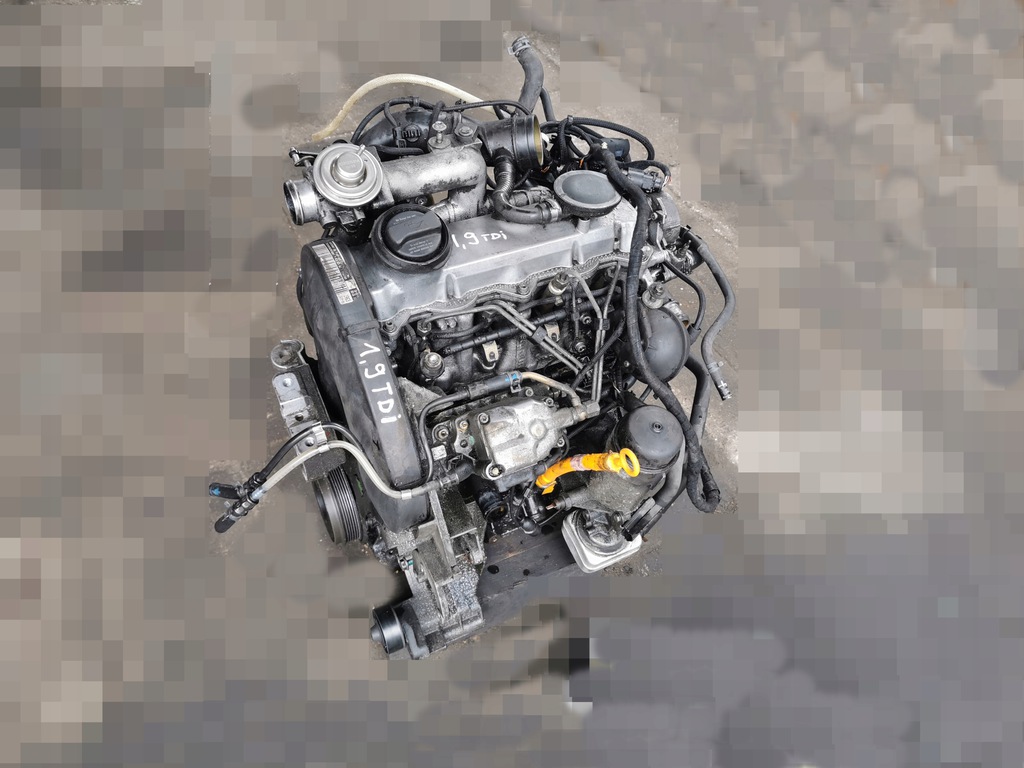 audi a4 b5 motor compl. 19 tdi manual alh  (#)