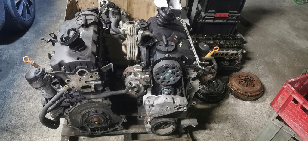 motor pelado vw skoda audi 1.9 tdi bsw  (#)