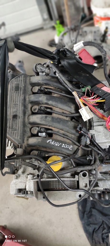 renault kangoo/megane motor 1.6b 16v 2008r.  (#)