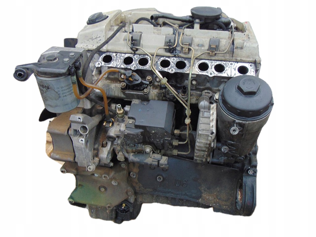 mercedes w210 2.2d 98r motor+ bomba om604.912  (#)
