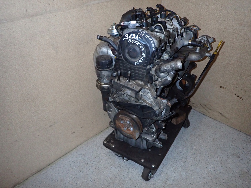 hyundai  getz d3ea 02- motor diesel 1.5 crdi 3 cyl  (#)