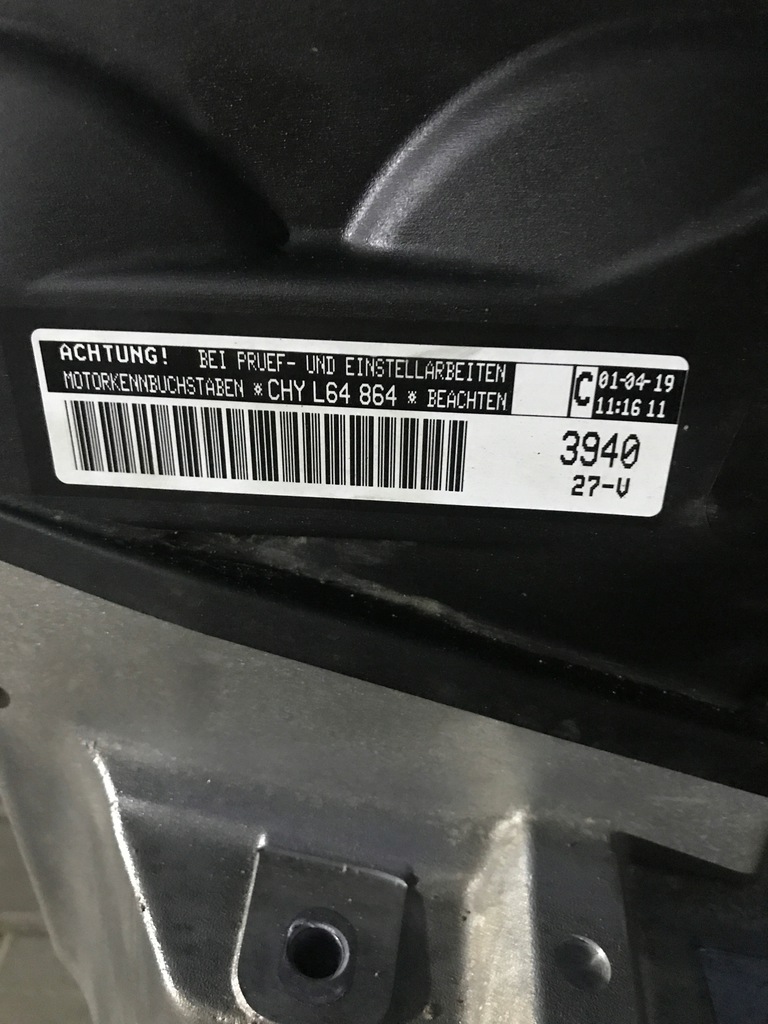 motor motor pelado deznudo 1.0 chy up citigo mii 19r 8mil  (#)