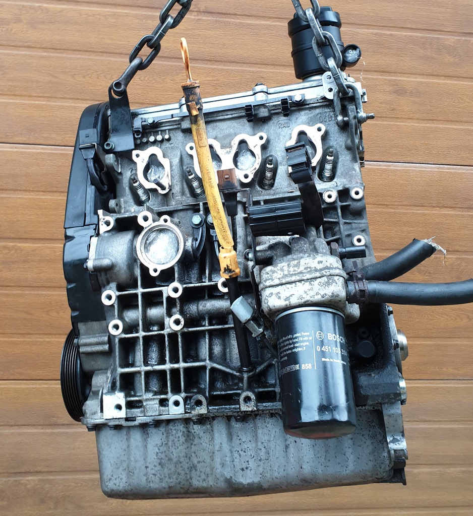 vw golf iv audi a3 1.6 8v motor pelado kod: avu  (#)