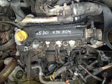 motor renault kangoo restyling clio k9k704 1.5 dci  (#)