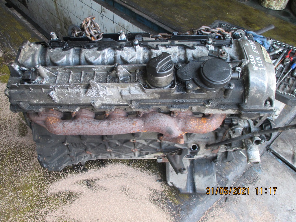 motor mercedes s-clase w220 3.2 cdi 648.960 204km  (#)